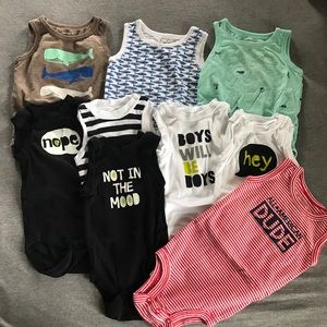 Tank top onesie bundle